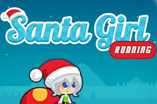 Play Online Santa Girl Running