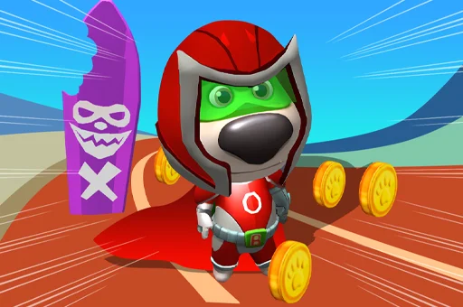 Play Online Super Dog Hero Dash