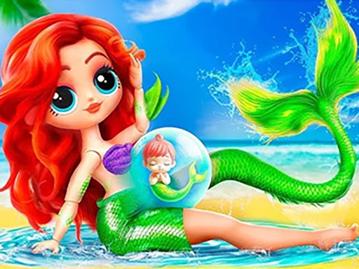 Sweet Dolls Mermaid Princess Play Free Game Online